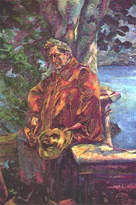 Umberto Boccioni, "Ritratto del maestro Ferruccio Busoni", 1916, Galleria Nazionale d'Arte Moderna, Roma