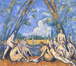 Paul Cézanne, "Les grandes baigneuses (Le grandi bagnanti)", ca 1899-06, Philadelphia Museum of Art (PMA), Philadelphia (Filadelfia)