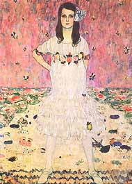 Gustav Klimt, "Bildnis Mäda Primavesi (Ritratto di Mäda Primavesi)", ca 1912, Metropolitan Museum of Art, New York