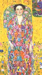 Gustav Klimt, "Bildnis Eugenia Primavesi (Ritratto di Eugenia Primavesi)", ca 1913-14, Toyota City Museum, Toyota