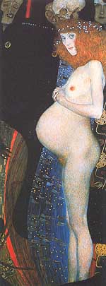 Gustav Klimt, "Die Hoffnung I (La speranza I)", 1903, National Gallery of Canada, Ottawa