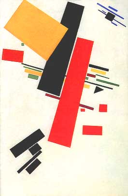 Kasimir Malevich, "Dynamic Suprematism (Suprematismo dinamico)", 1916, Museum Ludwig, Colonia (Köln)