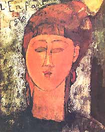 Amedeo Modigliani, "L'enfant gras", 1915, Pinacoteca di Brera, Milano