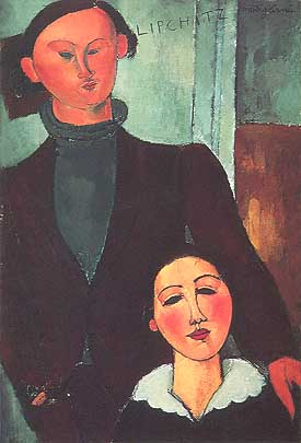 Amedeo Modigliani, "Jacques et Berthe Lipchitz", 1916, The Art Institute of Chicago, Chicago (IL)