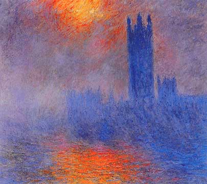 Claude Monet, "Londres, le Parlement (Londra, il Parlamento)", 1904, Musée d'Orsay, Parigi (Paris)