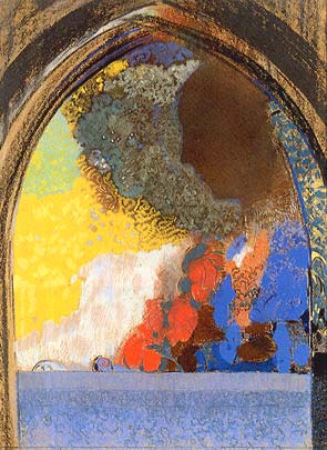 Odilon Redon, "Beatrice", ca 1905, Kunsthaus Zürich, Zurigo (Zürich)