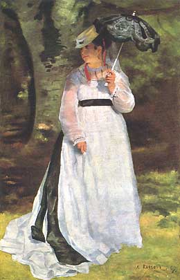 Pierre-Auguste Renoir, "Lise", 1867, Museum Folkwang, Essen