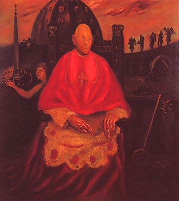 Scipione, "Ritratto del Cardinale Decano", 1930, Galleria Comunale d'Arte Moderna e Contemporanea, Roma