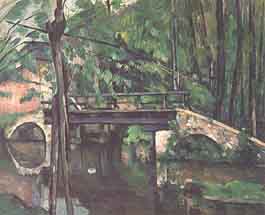 Paul Cézanne, "Le pont de Maincy (Il ponte di Maincy)", 1879-80, Musée d'Orsay, Parigi (Paris)