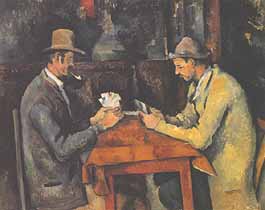 Paul Cézanne, "Joueurs de cartes (Giocatori di carte)", ca 1892-95, Courtauld Gallery, Londra (London)