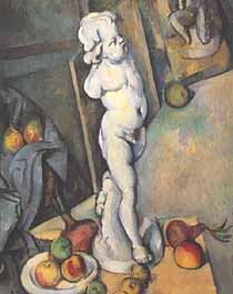 Paul Cézanne, "Still Life with a Plaster Cast (Natura morta con figura in gesso)", ca 1894, Courtauld Gallery, Londra (London)