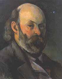 Paul Cézanne, "Portrait de l'artiste par lui-même (Autoritratto)", ca 1879-82, Museo Pushkin (The Pushkin Museum of Fine Arts), Mosca (Moscow)