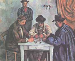 Paul Cézanne, "Joueurs de cartes (Giocatori di carte)", ca 1892, Metropolitan Museum of Art, New York