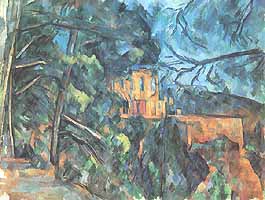 Paul Cézanne, "Château Noir", ca 1900-04, National Gallery of Art, Washington (DC)