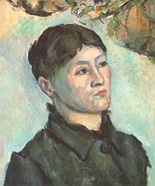 Paul Cézanne, "Madame Cézanne", ca 1885-87, Philadelphia Museum of Art (PMA), Philadelphia (Filadelfia)