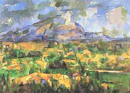 Paul Cézanne, "Mont Sainte-Victoire vue de Lauves (Il monte Sainte-Victoire visto da Lauves)", ca 1902-04, Philadelphia Museum of Art (PMA), Philadelphia (Filadelfia)