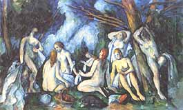 Paul Cézanne, "Baigneuses (Bagnanti)", ca 1895-06, Barnes Foundation, Merion Station (Philadelphia)