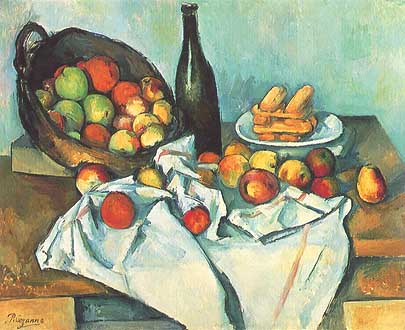 Paul Cézanne, "The Basket of Apples (Il cesto di mele)", ca 1895, The Art Institute of Chicago, Chicago (IL)