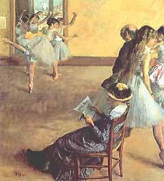 Edgar Degas, "The Ballet Class (Lezione di danza)", 1878-80, Philadelphia Museum of Art, Philadelphia (Filadelfia)