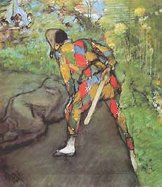 Edgar Degas, "Arlecchino", 1885, The Art Institute of Chicago, Chicago (IL)