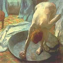 Edgar Degas, "Le tub (La tinozza)", 1885-86, Hill-Stead Museum, Farmington (CT)