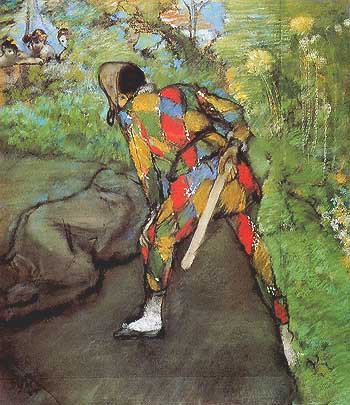 Edgar Degas, "Arlecchino", 1885, The Art Institute of Chicago, Chicago (IL)