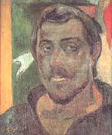 Paul Gauguin, "Autoportrait (Autoritratto)", ca 1888, Museo Pushkin (The Pushkin Museum of Fine Arts), Mosca (Moscow)