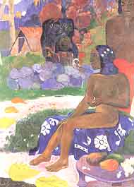 Paul Gauguin, "Vairaoumati tei oa (Son nom est Vairaoumati / Si chiamava Vairaoumati)", 1892, Museo Pushkin (The Pushkin Museum of Fine Arts), Mosca (Moscow)