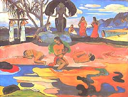 Paul Gauguin, "Mahana no Atua (Il giorno degli dei)", 1894, The Art Institute of Chicago, Chicago (IL)