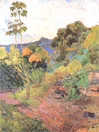 Paul Gauguin, "Vegetazione tropicale", 1887, National Gallery of Scotland, Edimburgo (Edinburgh)