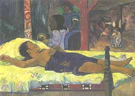 Paul Gauguin, "Te tamari no atua", 1896, Neue Pinakothek, Monaco (München)