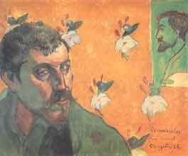 Paul Gauguin, "Autoportrait- Le miserable (Autoritratto - I miserabili)", 1888, Van Gogh Museum, Amsterdam