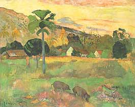 Paul Gauguin, "Haere mai", 1891, Solomon R. Guggenheim Museum, New York