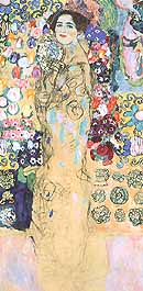 Gustav Klimt, "Bildnis Maria Munk (Ritratto di Maria Munk)", 1917-18 (incompiuto), Lentos Kunstmuseum Linz, Linz