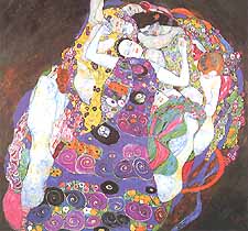 Gustav Klimt, "Die Jungfrau (La vergine)", 1913, Národní Galerie, Praga (Praha)