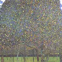 Gustav Klimt, "Birnbaum (Pear Tree - Albero di pere)", 1903, Busch-Reisinger Museum, Harvard University, Cambridge (MA)