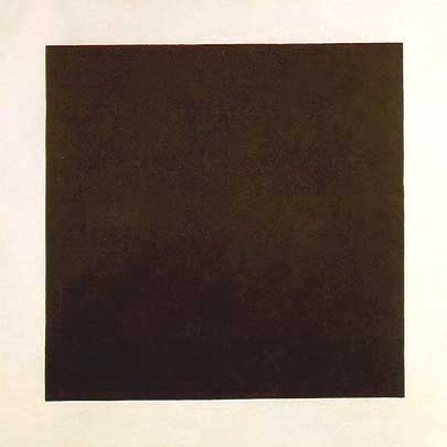 Kasimir Malevich, "Black Square (Quadrato nero)", [1913] 1923-29, Museo Statale Russo (State Russian Museum), San Pietroburgo