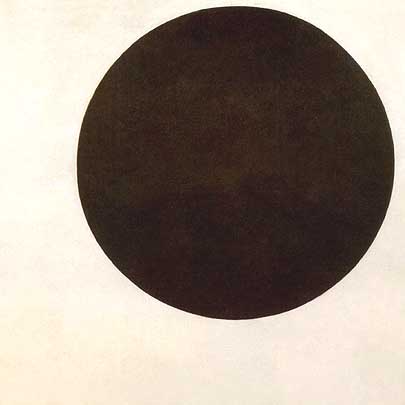 Kasimir Malevich, "Black Circle (Cerchio nero)", [1913] 1923-29, Museo Statale Russo (State Russian Museum), San Pietroburgo