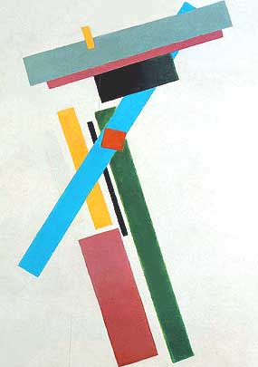 Kasimir Malevich, "Suprematism (Suprematismo)", 1915, Museo Statale Russo (State Russian Museum), San Pietroburgo