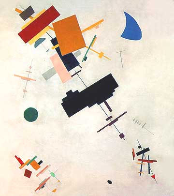 Kasimir Malevich, "Supremus nº56", 1916, Museo Statale Russo (State Russian Museum), San Pietroburgo