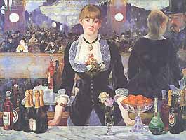 Edouard Manet, "Un bar aux Folies-Bergère (Un bar alle Folies-Bergère)", 1881-82, Courtauld Gallery, Londra (London)