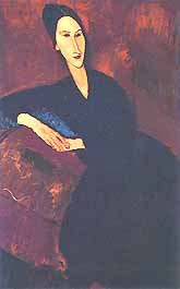 Amedeo Modigliani, "Anna Zborowska", 1917, Museum of Modern Art (MoMA), New York