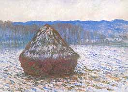 Claude Monet, "La meule (Covone)", 1891, The Art Institute of Chicago, Chicago (IL)