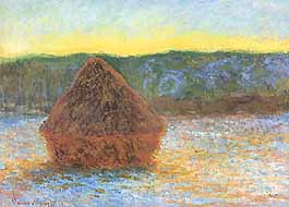 Claude Monet, "La meule (Covone)", 1891, The Art Institute of Chicago, Chicago (IL)