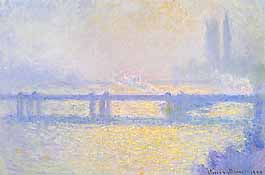 Claude Monet, "Charing Cross Bridge, London (Ponte di Charing Cross, Londra)", 1900, Museum of Fine Arts (MFA), Boston (MA)