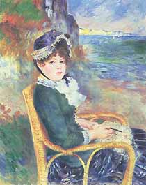 Pierre-Auguste Renoir, "By the Seashore (Sulla spiaggia)", 1883, Metropolitan Museum of Art, New York