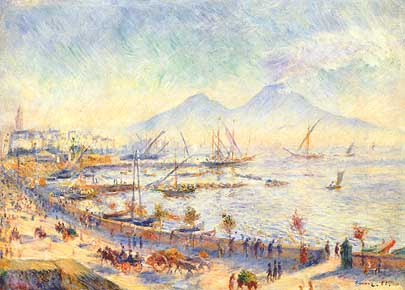 Pierre-Auguste Renoir, "The Bay of Naples (La baia di Napoli)", 1881, Metropolitan Museum of Art, New York (NY)