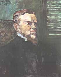 Henri de Toulouse-Lautrec, "Portrait d'Octave Raquin (Ritratto di Octave Raquin)", 1901, Museu de Arte de São Paulo (MASP), San Paolo (São Paulo)