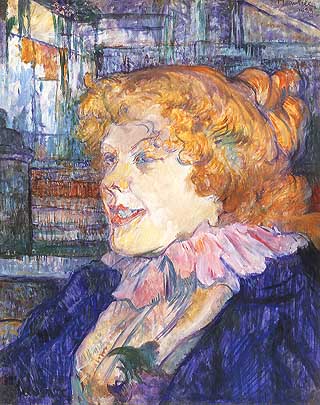 Henri de Toulouse-Lautrec, "L'Anglaise du Star au Havre", 1899, Musée Toulouse-Lautrec, Albi