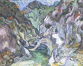 Vincent van Gogh, "Ravine (Gola rocciosa)", 1889, Museum of Fine Arts (MFA), Boston (MA)